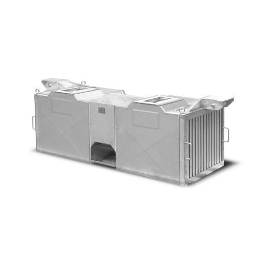 Système de filtration centrifuge - comet fans - de poussières / en acier inoxydable / refroidissant