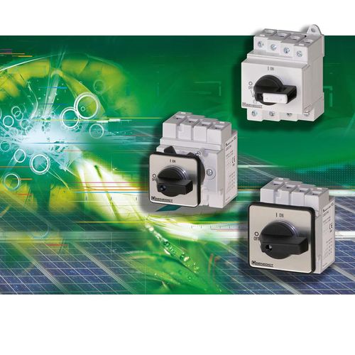 Interrupteur-sectionneur rotatif - BENEDIKT & JÄGER - DC / compact / pour applications photovoltaïques