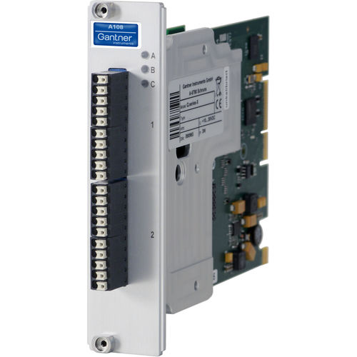 Module d'E/S numérique - Q.raxx XL A108-60V - Gantner Instruments - à 2 entrées numériques / 8 entrées numériques / à 2 S