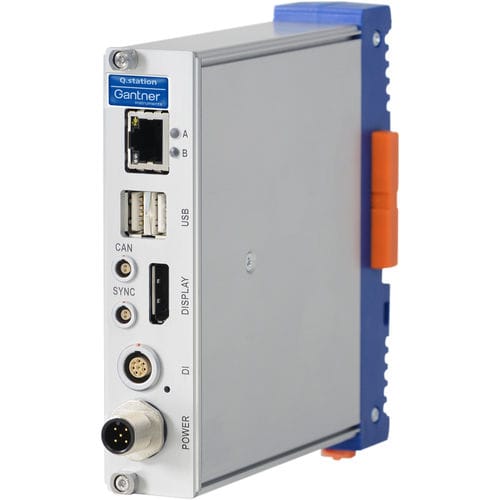 Ordinateur embarqué - Q.station XT - Gantner Instruments - sur rail DIN / Intel® Atom / USB