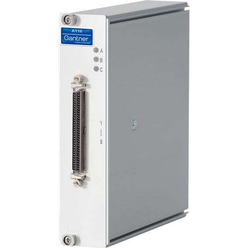 Module d'E/S analogique - Q.brixx XE A116 - Gantner Instruments - EtherCAT / à 8 entrées analogiques / à pont