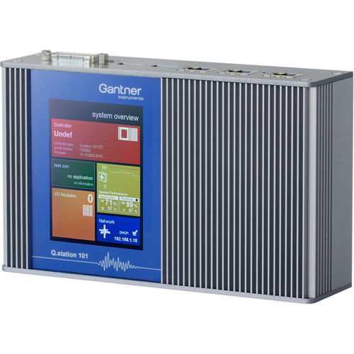 Module d'acquisition de données multicanaux - Q.station 101D - Gantner Instruments - sur rail DIN / USB / numérique