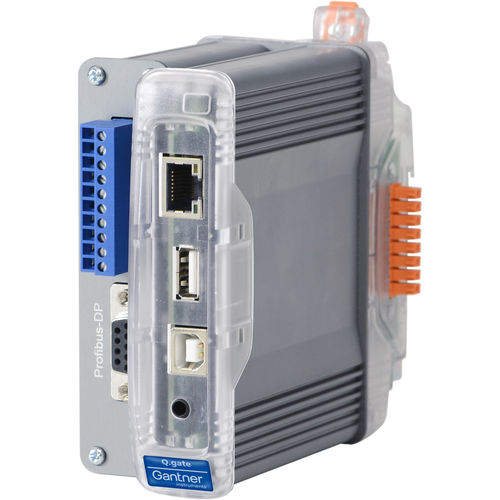Module d'acquisition de données sur rail DIN - Q.gate DPT - Gantner Instruments - USB / interface Ethernet / avec contrôleur