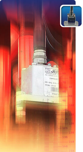 Capteur de vibrations pour canalisation (travaux publics) - CCPVBR, V16AF50  - JEAN LUTZ SA - robuste
