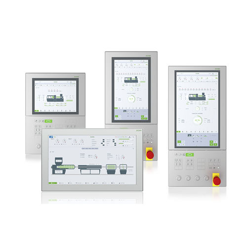 IHM tactile multi-touch - KeTop OP 500 series - KEBA Group AG - avec clavier / encastrable / 1024 x 768