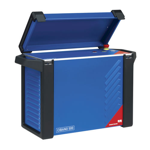Appareil de test de disjoncteur - CIBANO 500 - OMICRON electronics - d'usure / résistance électrique / contrôlable par PC