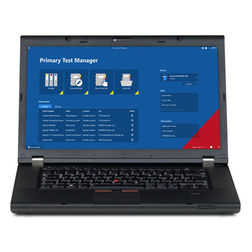 Logiciel de diagnostic - Primary Test Manager™ - OMICRON electronics - d'analyse de données / de gestion de rapport / de test