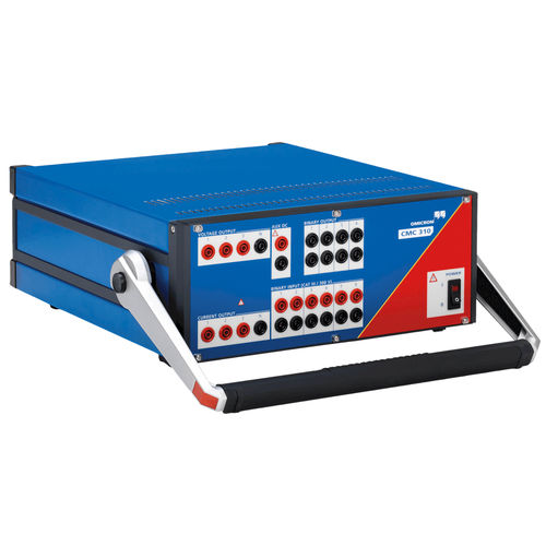 Appareil de test de courant - CMC 310 - OMICRON electronics - de tension / d'impédance de terre / électrique