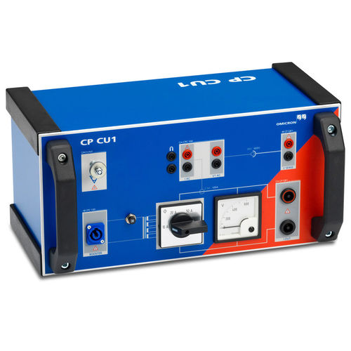 Appareil de test d'impédance de terre - CP CU1 - OMICRON electronics - électrique / de tension / de course partielle
