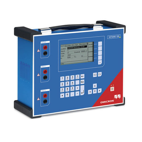 Appareil de test de tension - VOTANO 100 - OMICRON electronics - électrique / de performance / de qualité