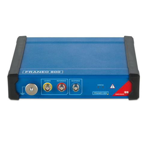 Analyseur de signal - FRANEO 800 - OMICRON electronics - pour réseau électrique / électrique / de puissance