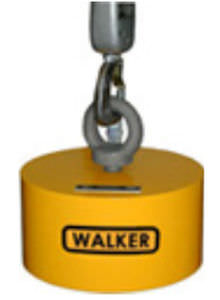 Électroaimant de levage à commutation électrique - CE series - WALKER MAGNETICS - de manutention / circulaire