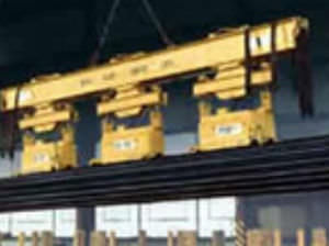 Électroaimant de levage à commutation électrique - 3 750 - 35 000 lbs | 271, 272 series - WALKER MAGNETICS - pour tuyaux / à traverse fixe