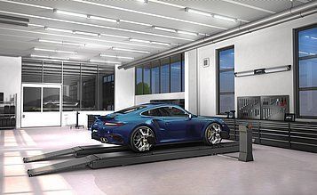 Banc de géométrie CCD - Q.Lign 360 START - » BEISSBARTH Automotive Testing Solutions GmbH - pour voiture