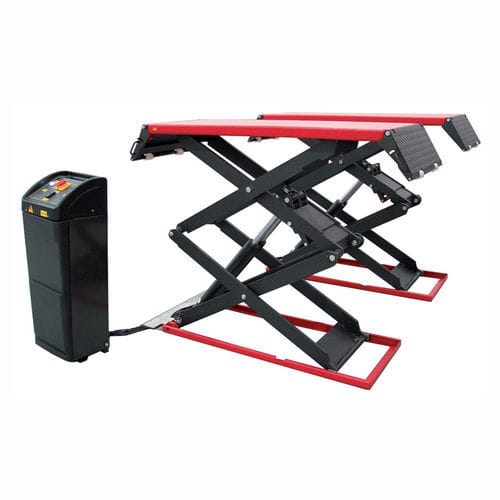 Pont élévateur à doubles ciseaux - STRATOS SR40 - WERTHER - SOLLEVAMENTO - 4 tonnes / hydraulique / pour voiture