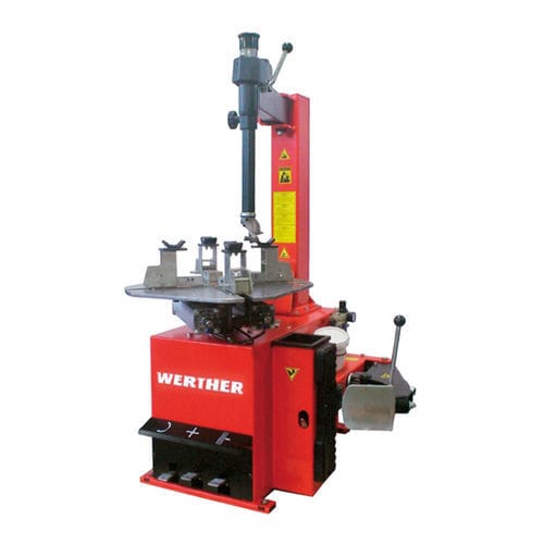 Démonte-pneu pour moto - TITANIUM BIKE - WERTHER - SOLLEVAMENTO - pour voiturette de golf / semi-automatique / vertical
