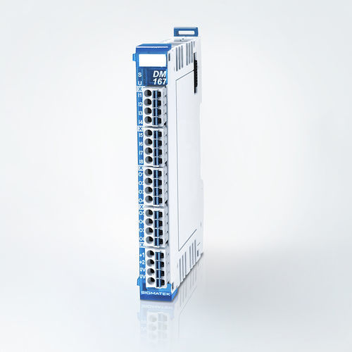 Module mixte numérique - DM 167 - SIGMATEK GmbH & Co KG - bus de terrain / 8 entrées numériques / à 8 sorties numériques