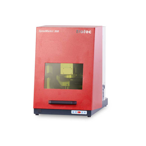 Machine de marquage laser à fibre - SpeedMarker 300 - Trotec Laser GmbH - laser MOPA / de papier / de cuir