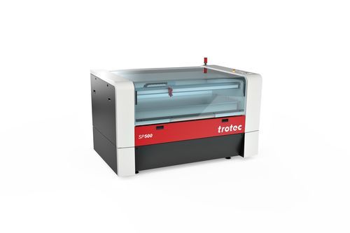 Machine de découpe laser CO2 - SP500 - Trotec Laser GmbH - pour textiles / pour Acryl / pour métal