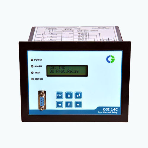 Relais de protection de surintensité - CGI 14N/C - CG Power Systems - à montage sur panneau / numérique / programmable