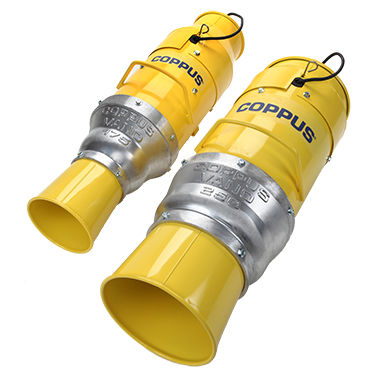 Ventilateur gainable - VANO - COPPUS - silencieux / horizontal / portable