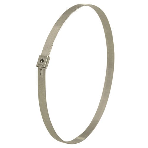Collier de câblage en acier inoxydable - MINI TIE-LOK® - BAND-IT - à languette / sans crantage
