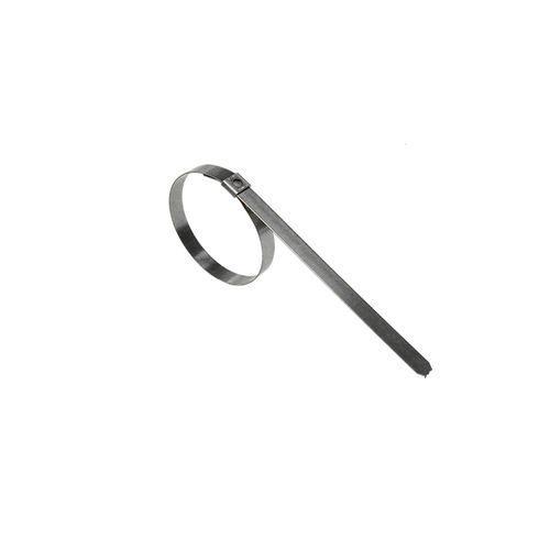 Collier de serrage en acier inoxydable - JU series - BAND-IT - verrouillage à dents / sans crantage / préformé