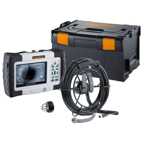 Vidéoscope flexible - PipeControlMobile set - Laserliner - pour inspection de canalisations / USB / avec carte mémoire