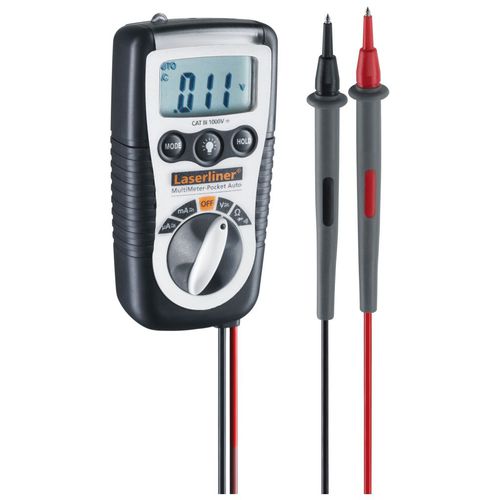 Multimètre numérique - MultiMeter-Pocket - Laserliner - de poche / 600 V / CAT III