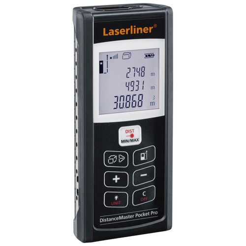 Télémètre laser - DistanceMaster Pocket Pro - Laserliner - portable / avec calcul automatique du volume