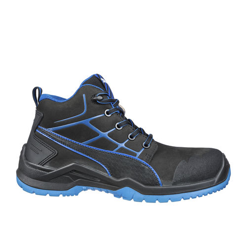 Chaussures de sécurité antidérapante - KRYPTON BLUE MID - PUMA SAFETY SHOES - antiperforation / pour la décharge électrostatique / en cuir