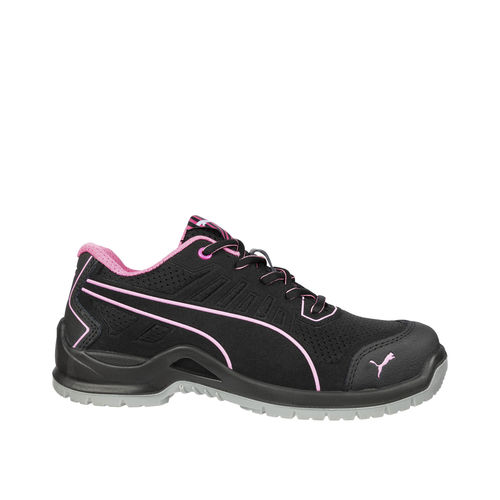 Chaussures de sécurité antidérapante - FUSE TC PINK WNS LOW - PUMA SAFETY SHOES - antiperforation / pour la décharge électrostatique / en microfibre