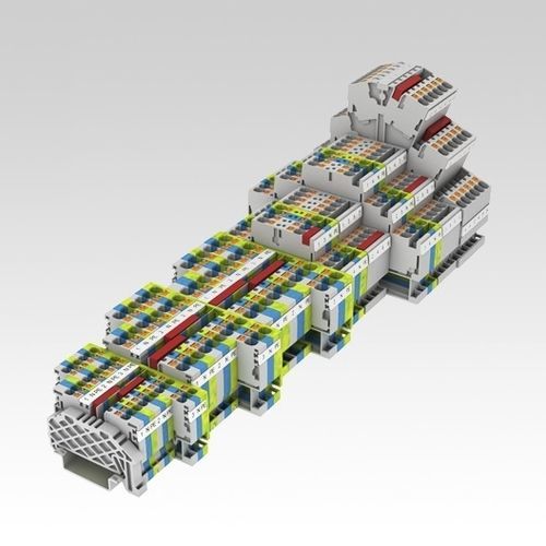 Bloc de jonction push-in - FRK - CONTA-CLIP Verbindungstechnik GmbH - à ressort
