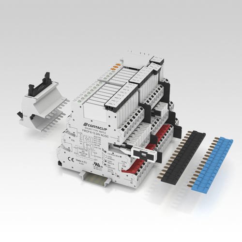 Module relais de sécurité - IRC - CONTA-CLIP Verbindungstechnik GmbH - à montage sur rail DIN