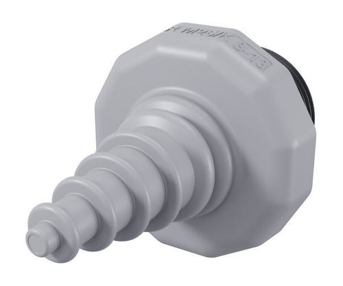 Plaque d'entrée de câble IP54 - KES-R M25/K 3-13 GR - CONTA-CLIP Verbindungstechnik GmbH - IP66 / UL94 V-0 / pour câble