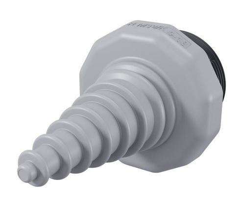 Plaque d'entrée de câble IP54 - KES-R M32/K 4-18 GR - CONTA-CLIP Verbindungstechnik GmbH - IP66 / UL94 V-0 / pour câble
