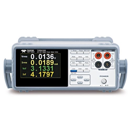 Appareil de mesure de puissance numérique - T3PM series - Teledyne LeCroy Europe - benchtop / USB / monophasé