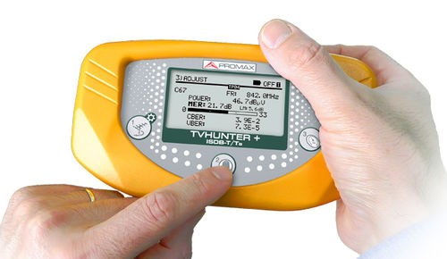Analyseur pour réseau électrique - TVHUNTER+ ISDB-T - PROMAX ELECTRONICA - de qualité d'énergie / portable