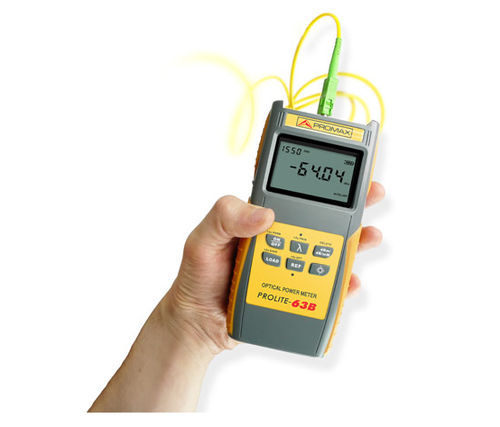 Appareil de mesure de puissance énergimètre - PROLITE-63B - PROMAX ELECTRONICA - optique / numérique / portable
