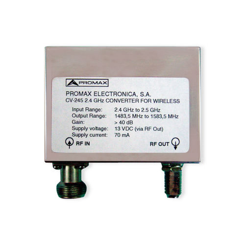 Convertisseur de fréquence - CV-245 - PROMAX ELECTRONICA - abaisseur / CAN