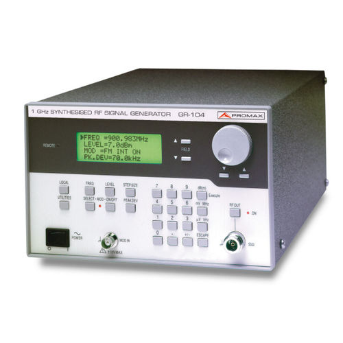 Générateur de signal - GR-104 - PROMAX ELECTRONICA - RF / à faible niveau de bruit de phase