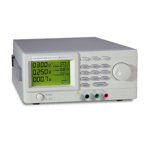 Alimentation électrique de table - FA-405 - PROMAX ELECTRONICA - AC/DC / ajustable / programmable
