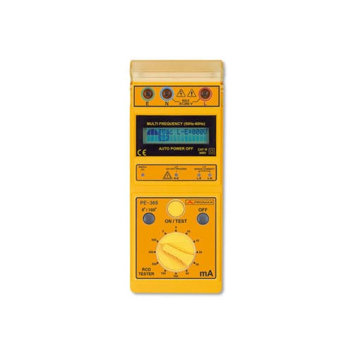 Testeur de courant résiduel - PE-365 - PROMAX ELECTRONICA - de câblage / numérique