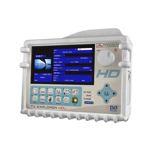 Analyseur pour réseau électrique - TV EXPLORER HD LE - PROMAX ELECTRONICA - de qualité d'énergie / benchtop