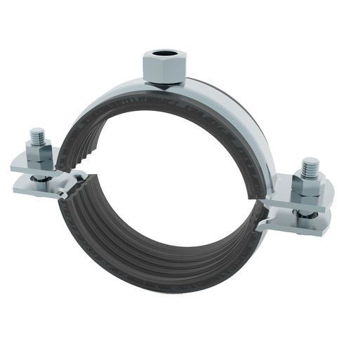Collier de serrage pour tube à vis - IKIS series - INKA FIXING SYSTEMS - en acier galvanisé / résistant à la corrosion / avec joint