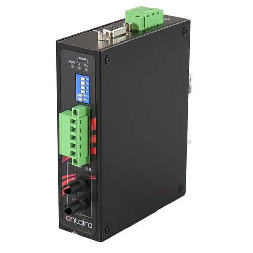 Convertisseur média - STF-401C-TM02-T  - Antaira Technologies - de température / série / de fibre optique