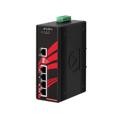 Commutateur Ethernet non administrable - LNP-0500G-bt-24-T - Antaira Technologies - 5 ports / Gigabit Ethernet / gigabit