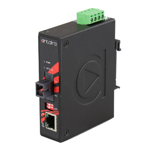 Convertisseur de vitesse - IMC-C1000-WB-S1-T - Antaira Technologies - média / de température / de puissance