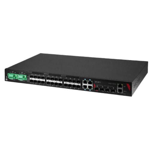 Commutateur Ethernet administrable - LMX-3228G-10G-SFP-DD - Antaira Technologies - 32 ports / Gigabit Ethernet / gigabit