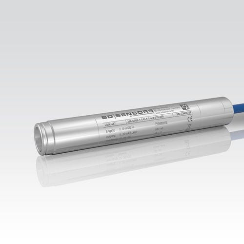 Capteur de niveau hydrostatique - LMK 487 - BD|SENSORS GmbH - pour liquides / pour cuve / pour surveillance de remplissage